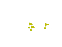 Outline map of Lithuania with marked office locations